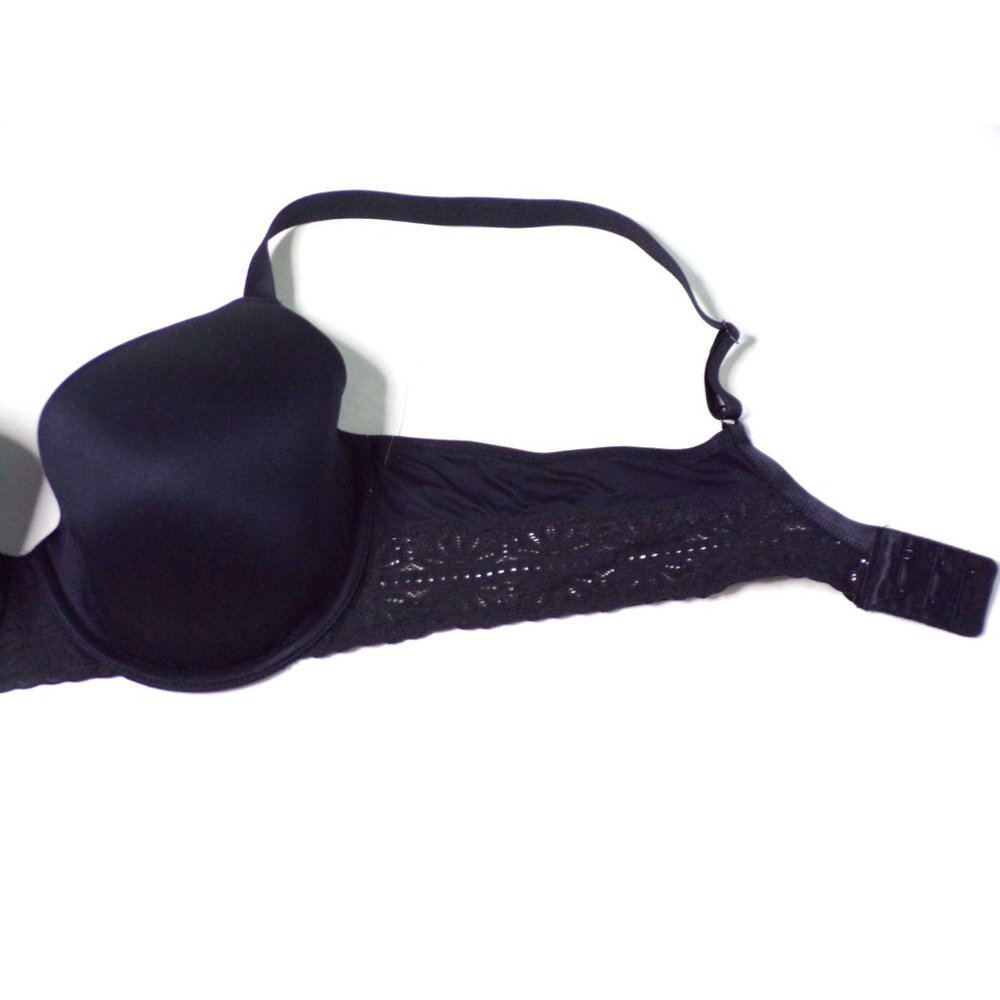 b.tempt'd by WACOAL Future Foundation T-Shirt Seamless Underwire Bra Black 40C - Picture 6 of 8